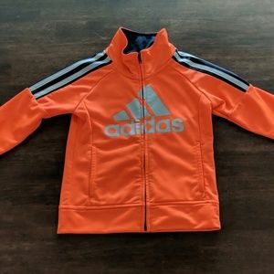 Boys Adidas full zip jacket